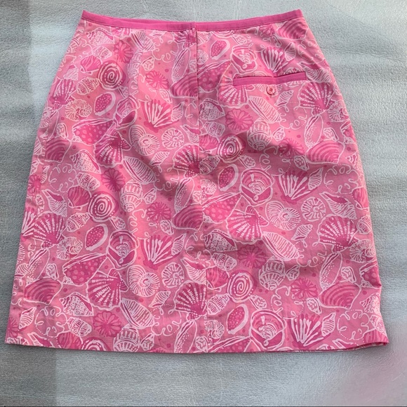 Lilly Pulitzer seashell pink skirt size 4 - Picture 8 of 10